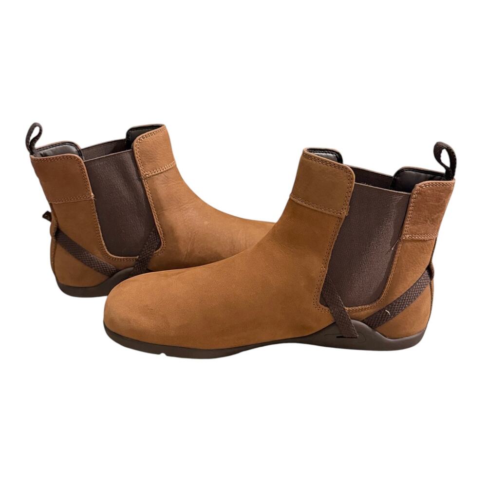 Xero Tari Barefoot Ankle Boots Brown Leather Women’s 6.5 Lightweight Slip-on - Picture 5 of 11